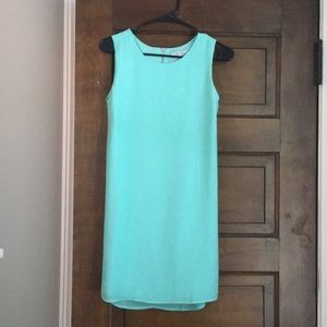 Mint Blue Shift Dress